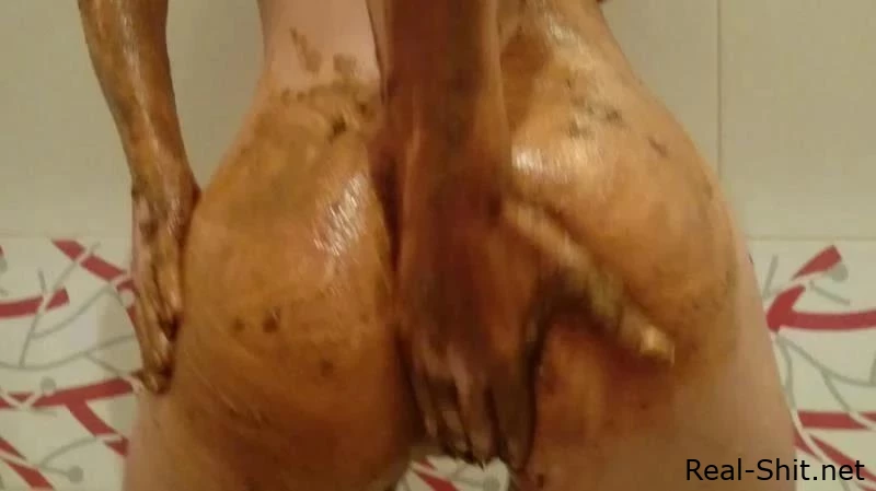 DirtyBetty - Sexy Body Is All Covered With Shit - Brown wife - Craves Eat Shit, Sluts Scat, Scat Super Stars