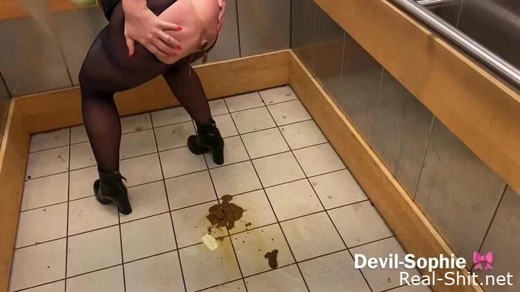 Devil Sophie - In the elevator - So blatant I've never shit O - Dinner Only Shit, Orders Of Food With Shit, Fresh Shit