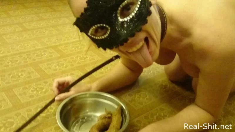 Beautiful Dog - Toilet - Black Girl Shitty Anal, Chocolates Scat, Scat Lesbian