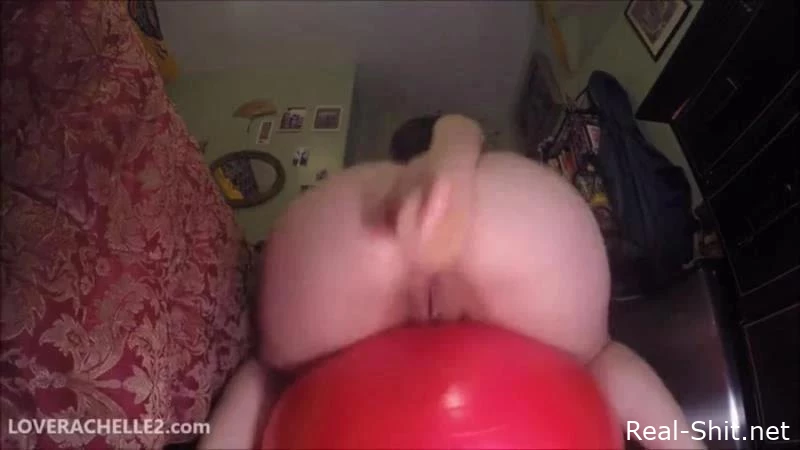 Natasha Cruel - Fucking my gassy shitty ass on a bouncy ball - Anna - Scat Girls Porn, Humiliation Scat, Loved Dick In Shit