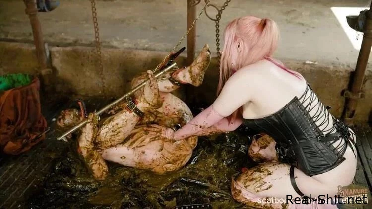 Lyndra Lynn and Betty cowshed domination - Licking Feces, Sexy Shit Scat, Desperation Will Crap