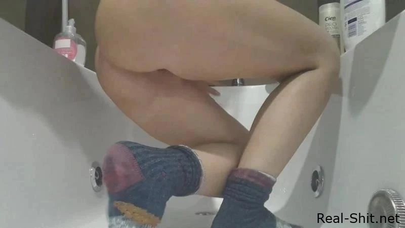 Wool Socks Messy - Fetish - Petite Ass In Shit, Solo Scat Extreme, Anal Hole In Shit