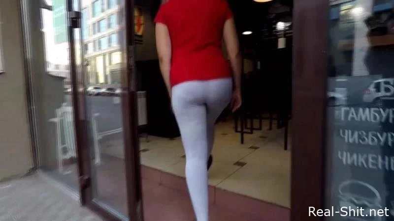 Urgent Pantypoop in Public Store - Leggings Pooping In Public Cafe - Bad Girl Pooping In The Store! - Falls Of Diarrhea, Scat Kaviar, Cleaning Ass