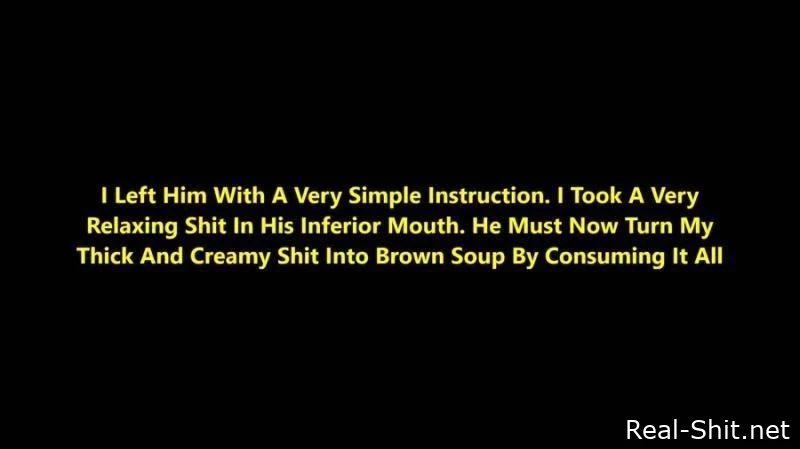 Consume Creamy Load - Shit On Face, Devour Shit, Public Scat