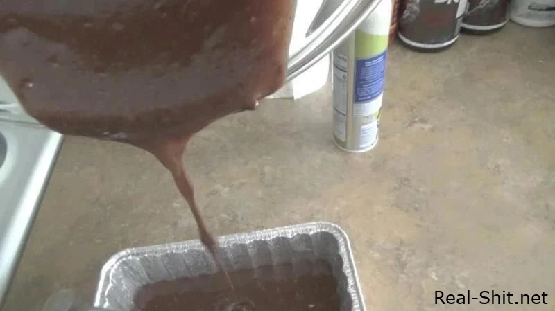 Chocolate Brownie Poop Cake - JessicaKayting - Penetrate Your Dirty Ass, Collection Of Shit, Colorful Scat