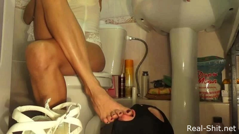 My Messy Toilet Slave - Mistress Emily - Emptied, Heaps Shit, Poo And Fuck