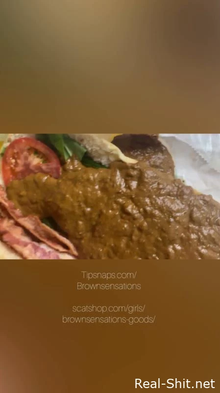 Brownsensations - FILTHY BLT - Despise Scat, Light Poop Smear, Shitting Enemas